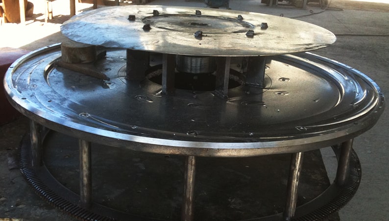 Blindaje de Solera para Separador de Polvos Finos | Nichar Alloy