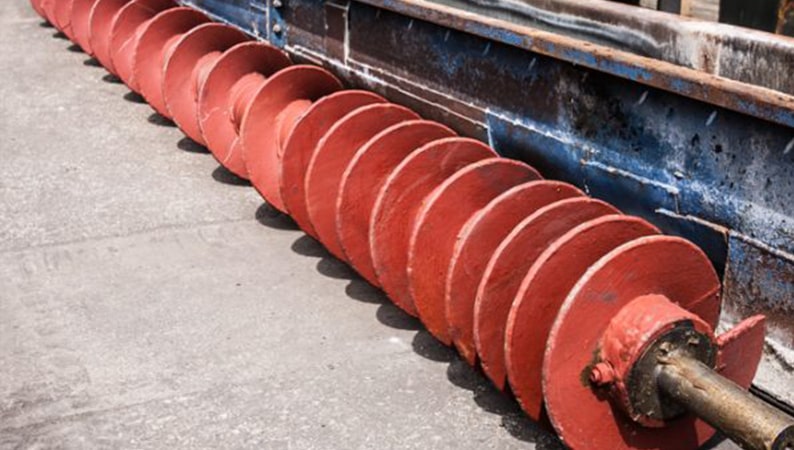 Blindaje y Reparación de Gusano Helicoidal y Canalones | Nichar Alloy